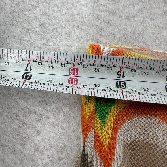 Trina Turk 70s Flare Woven Hippie Hipster Bell Bottom Pants Womens 6 Festival - Picture 11 of 13